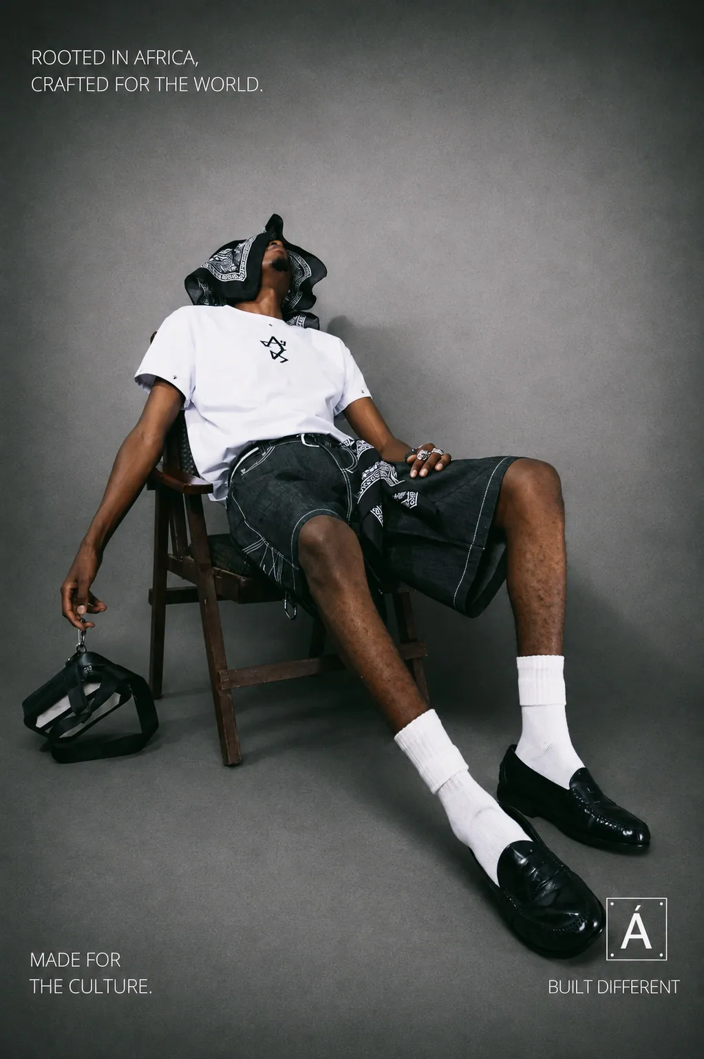 MAJEANSO relaxed campaign portrait