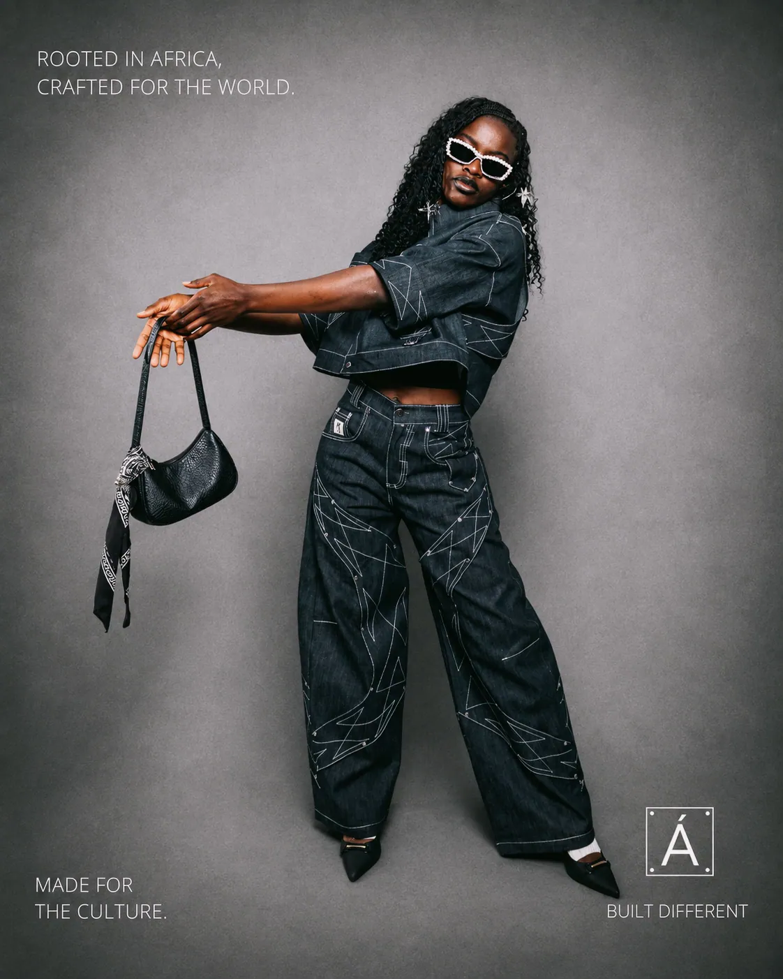 MAJEANSO womenswear denim silhouette